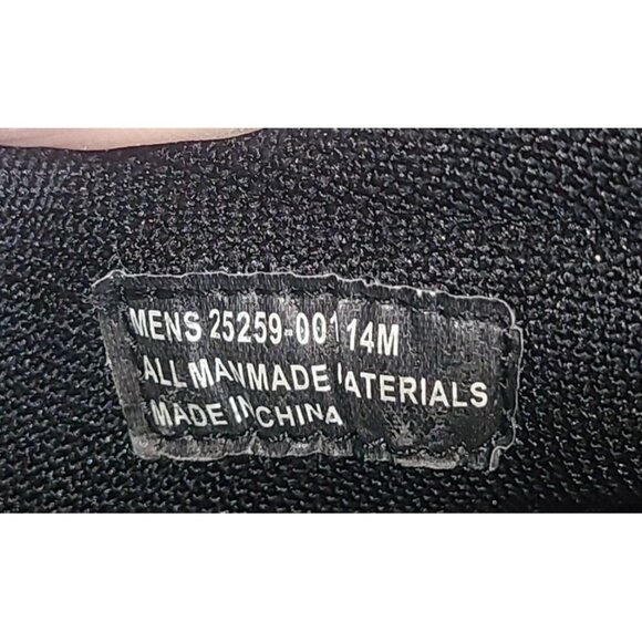 STACY ADAMS Men's 14M Shoes Argosy Closed-Toe Fisherman Hook loop Black - Picture 10 of 10